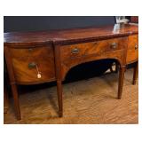 Antique George III Inlaid Mahogany Sideboard