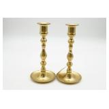 Pair of Brass Candlestick Holders
