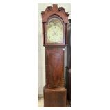 Antique Mahogany Grandfather Clock