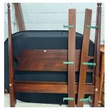 Mahogany 4 Poster Bed Queen Size