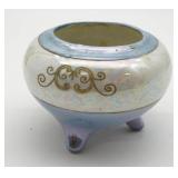 Footed Lustreware Bowl