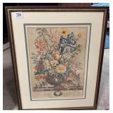 Twelve Months of Flowers June Print