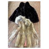 2 Vintage Fur Coats