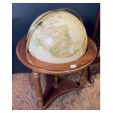Heritage Collection Illuminated Globe on Stand