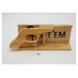 Wooden Rubber Band Shooter Set