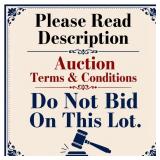 Auction Terms: See Description