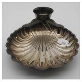 Silver Plate Shell Serving Dish