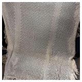 Vintage Crocheted Bedspread