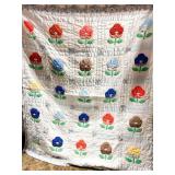 Floral Applique Quilt
