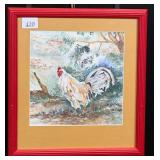 Barnyard Boss Print from Original Watercolor