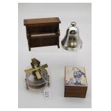 Collection of Music Boxes Working