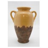 Southern Living Yellow Pottery Extra Large Vase