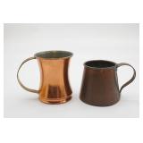 Copper Moscow Mule Drinking Cups (2)