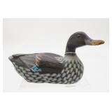 Wooden Decorative Duck Decoy As Is