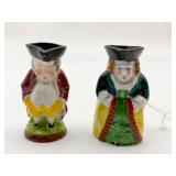 Miniature Occupied Japan Toby Jugs