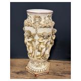 Capodimonte Style Ceramic Umbrella Stand