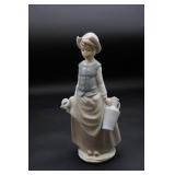 Lladro Milk Maid