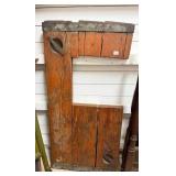 Antique Wooden Ship Hatch Cover ?