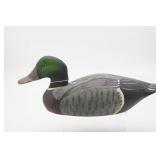 Wooden Decorative Duck Decoy Mallard As Is