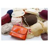 Collection of Vintage Hats & Purses