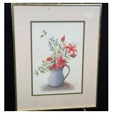 Floral Watercolor by Judith Booth