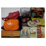 Box Lot Books, No Smoking Sign, Flags & Etc.