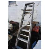 6FT WERNER LADDER & LADDER SUPPORTS