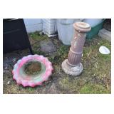 BIRD BATH CONCRETE