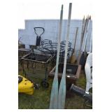 PAIR OF ANTIQUE OARS