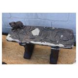 CEMENT BENCH ~ SMALL