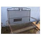 WROUGHT IRON BENCH