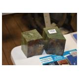 MARBLE BOOKENDS
