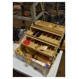 FISHING TACKLE BOX & TACKLE