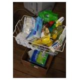 2 BOXES OF CLEANING SUPPLIES