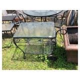 CAST IRON TEA CART