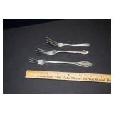 3 PCS OF STERLING SILVER PICKLE FORKS