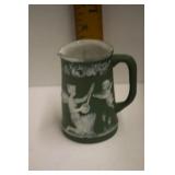 GREEN JASPERWARE CREAMER