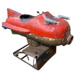 Vintage Rocket Kiddie Ride Restoration Project