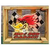 Hot Rod Garage Neon Sign In Crate