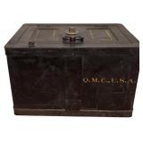 WWI Quarter Master Corps Strongbox Safe
