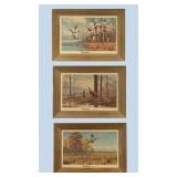 Lot of 3 Federal Ammunition David Maass Prints