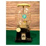 Vintage 1¢ Northwestern 31 Porcelain Gumball Machi