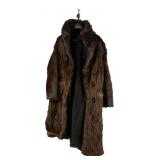 Bear Skin Coat And Gloves