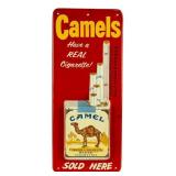 Vintage Camel Cigarette Thermometer Sign