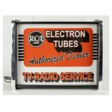 Vintage RCA Electron Tube Dealer Sign