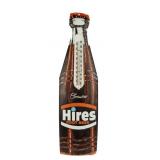 Vintage Large Hires Root Beer Thermometer Sign