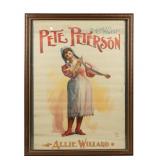 Vintage Pete Peterson Advertising Poster