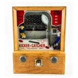 Vintage Kicker & Catcher Countertop Arcade Game