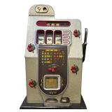Vintage Mills Black Cherry 5 Cent Slot Machine