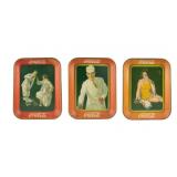3 Coca Cola 1920s Soda Fountain Trays